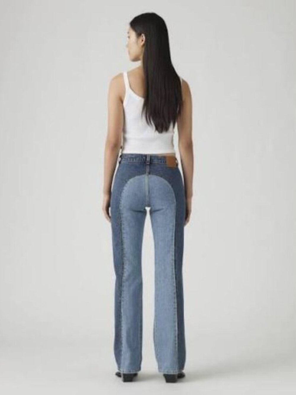 Levi's  Wedgie Boot Two Tone Western Jeans new with tags